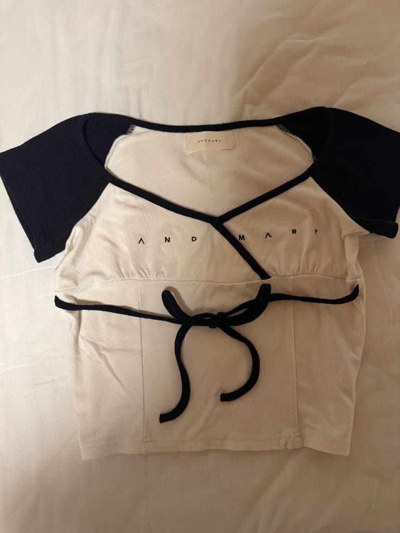 トップス andmary Alma cachecoeur tops beige
