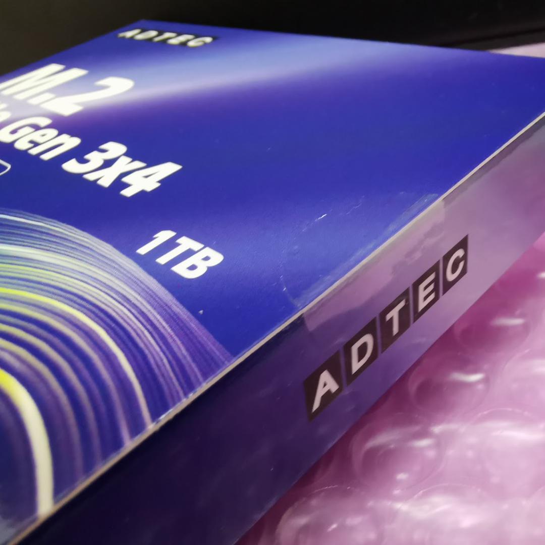 【新品未開封】1TB ADTEC M.2 NVMe PCIe 3D NAND