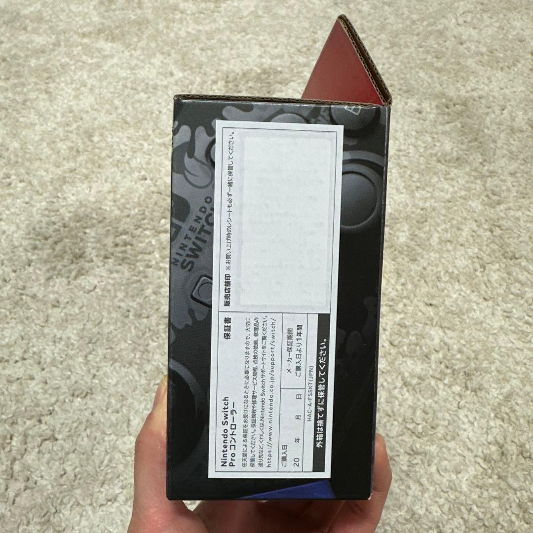 新品未使用⭐︎Nintendo Switch Proコントローラスプラトゥーン3