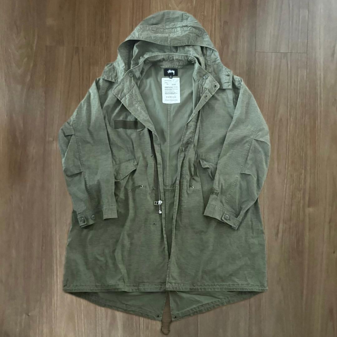 ジャケット・アウター stussy NYCO FISHTAIL PARKA 23ss M-65