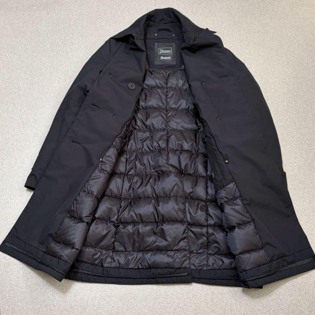 【美品✨ゴアテックス】HERNO ラミナー ダウン入り トレンチコート ヘルノ