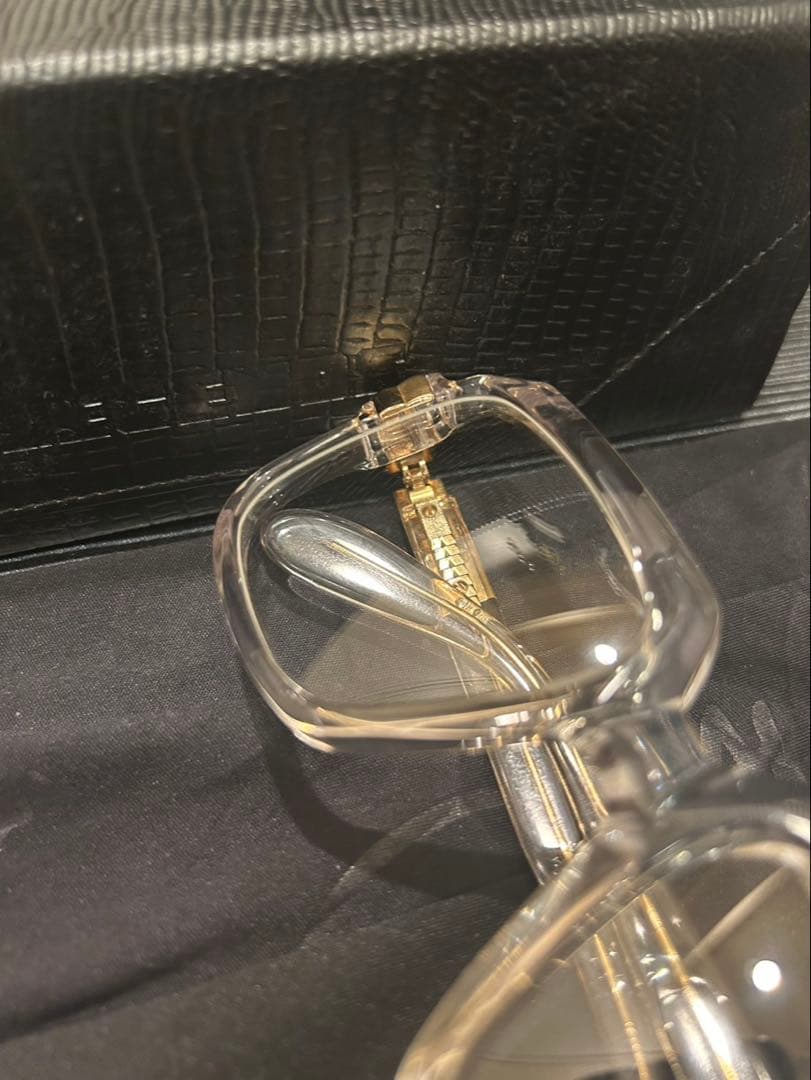 Cazal クリアフレーム サングラス