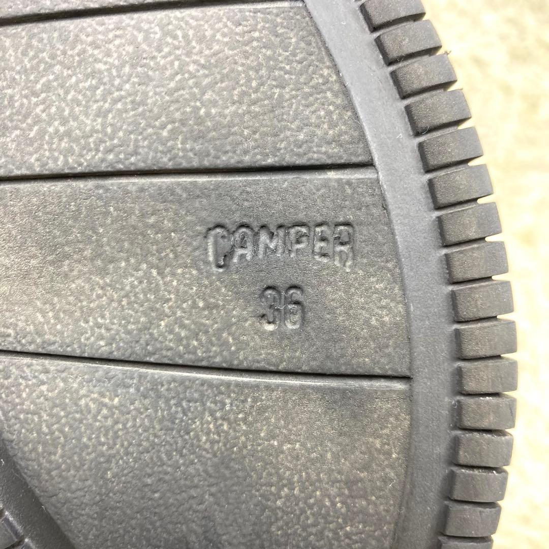 『極美品』CAMPER PIX アンクルブーツ レースアップブーツ サイドジップ