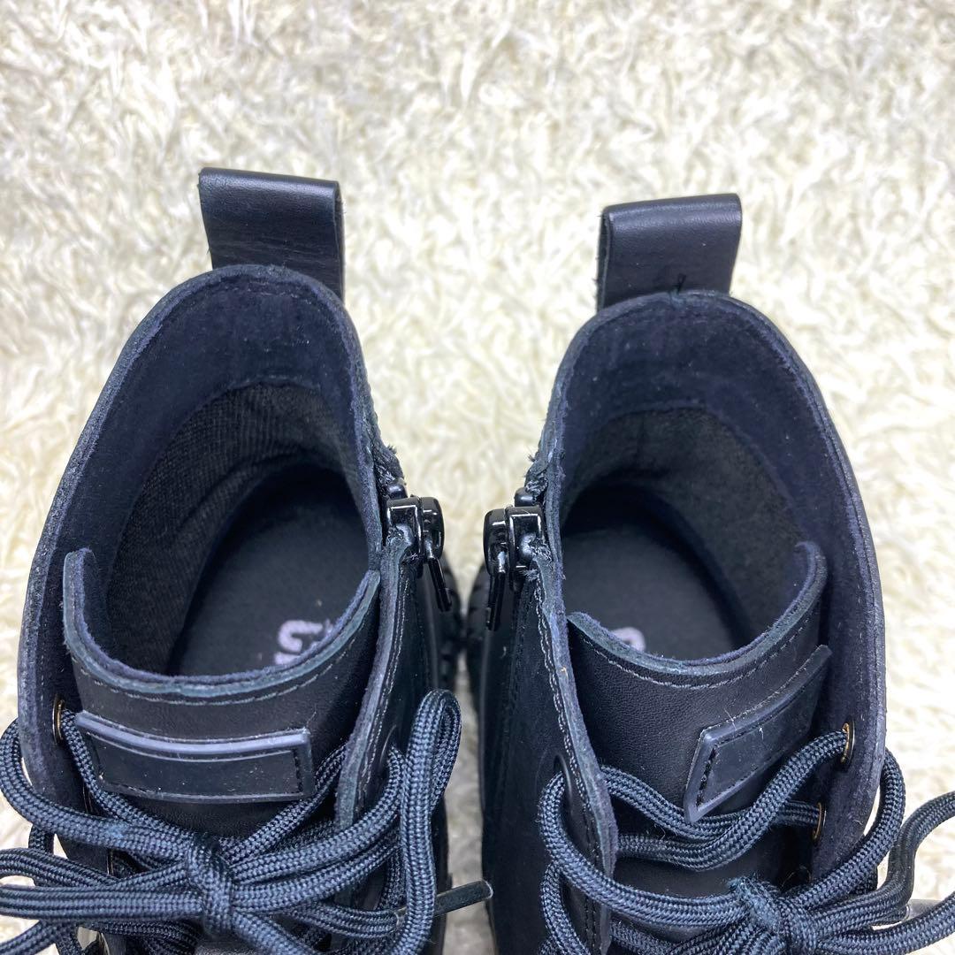 『極美品』CAMPER PIX アンクルブーツ レースアップブーツ サイドジップ