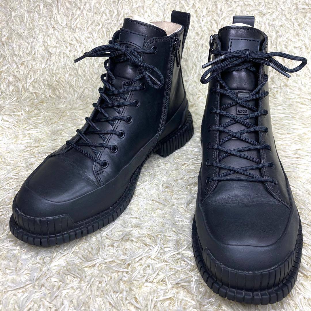 『極美品』CAMPER PIX アンクルブーツ レースアップブーツ サイドジップ