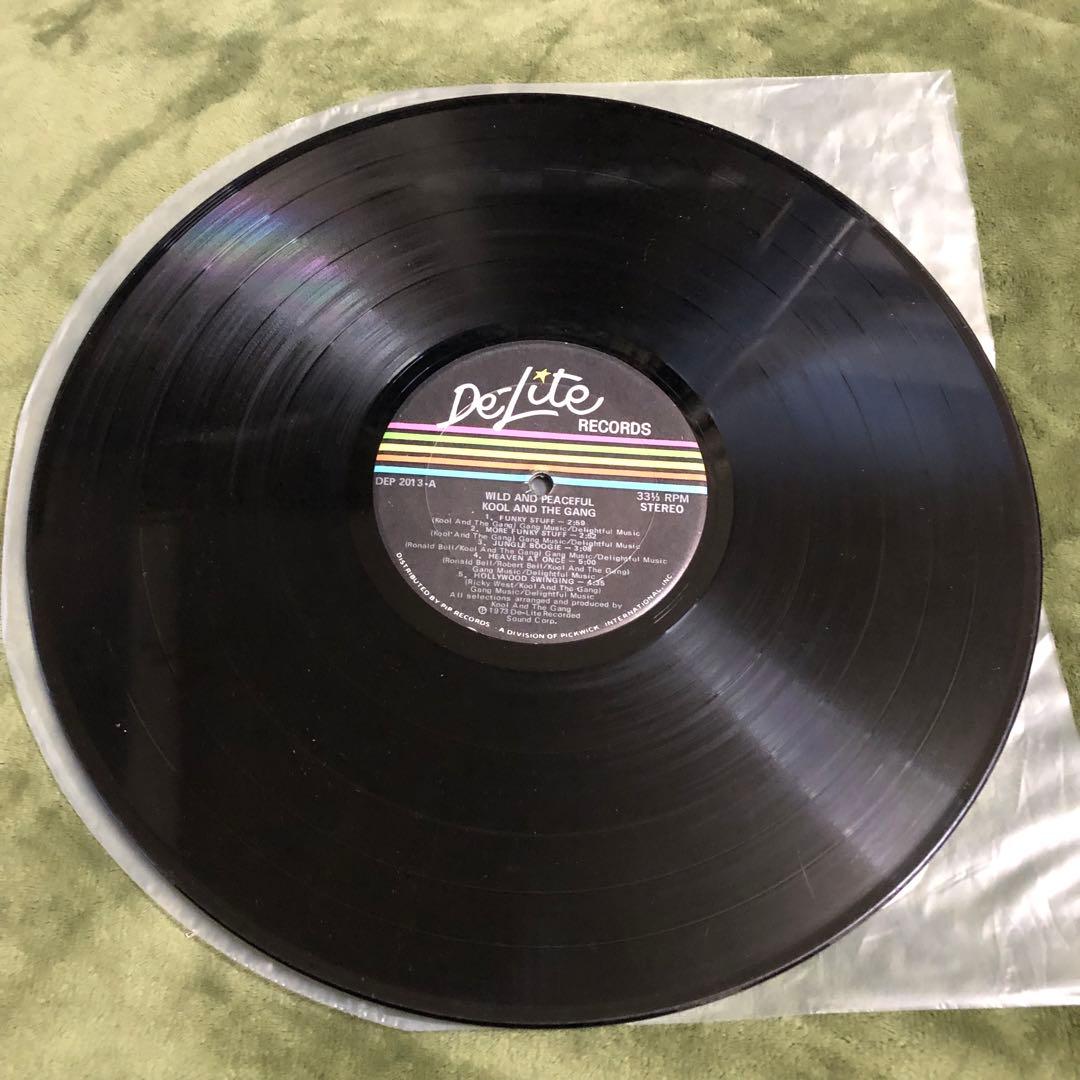 ［名盤］クール&ザギャング WILD AND PEACEFUL LPレコード