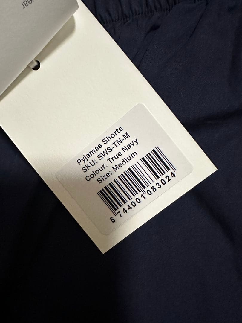 TEKLA パジャマセット True Navy Mサイズ