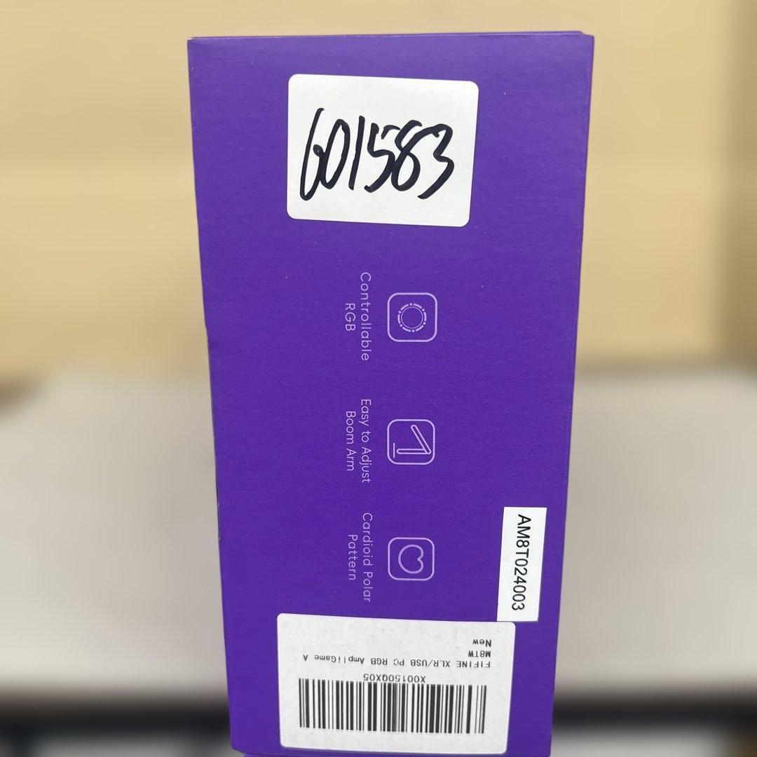 601583 FIFINE XLR/USB ゲーミングマイクセット AM8T