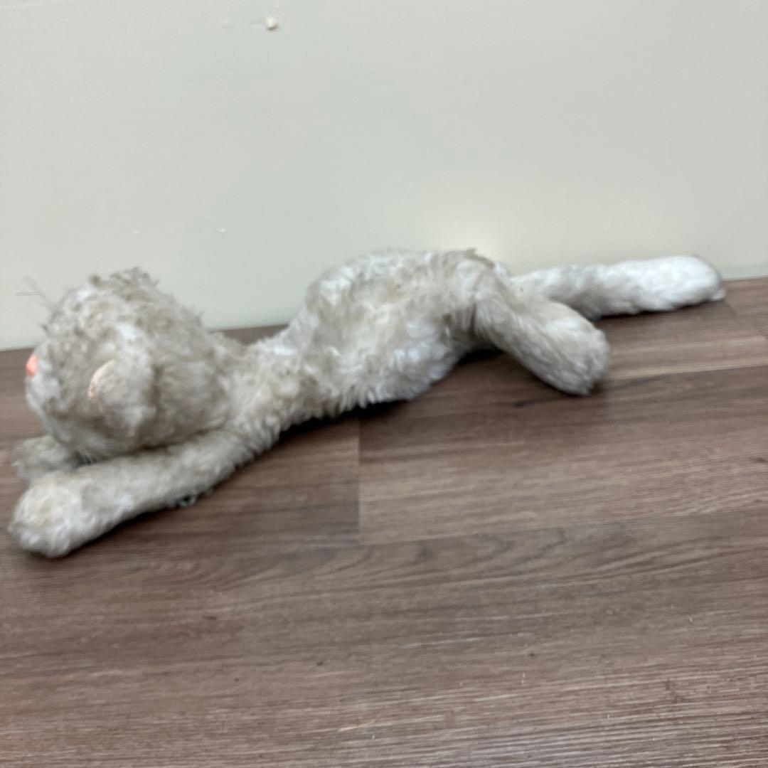 3F 【昭和レトロ】オオイケ OIKE 猫 ぬいぐるみ 2点セット 当時物 ネコ