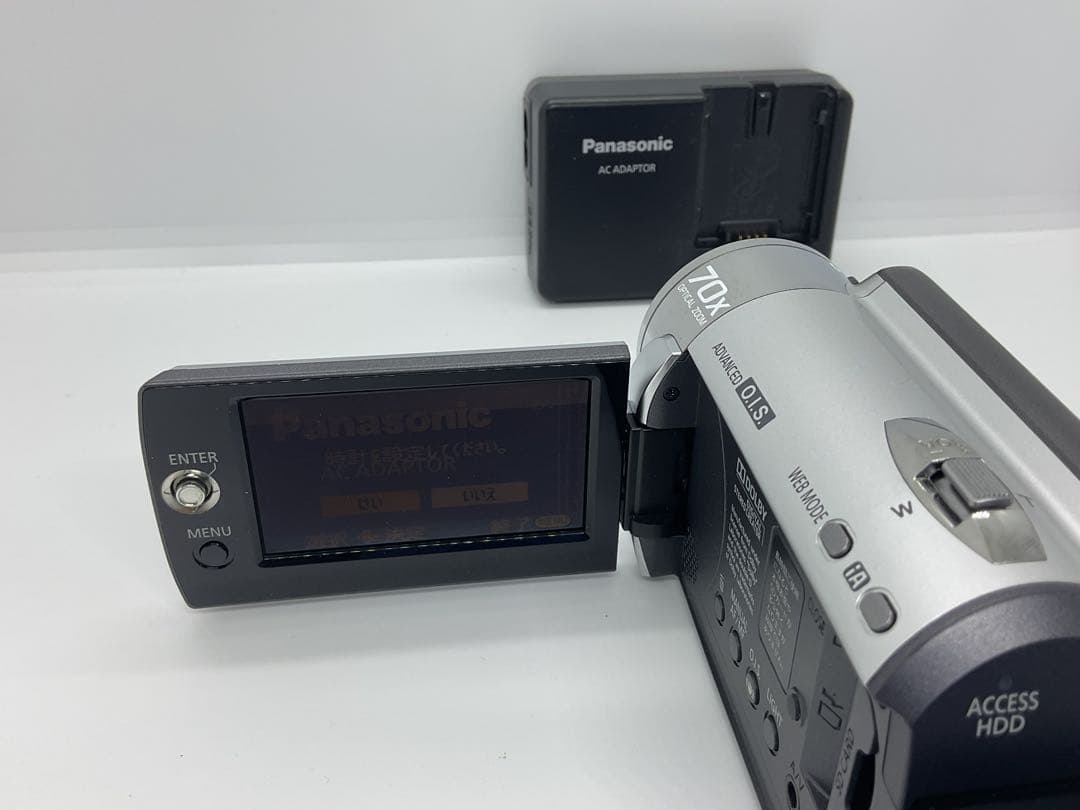 【動作品】Panasonic SDR-H80 60GB HDD ビデオカメラ