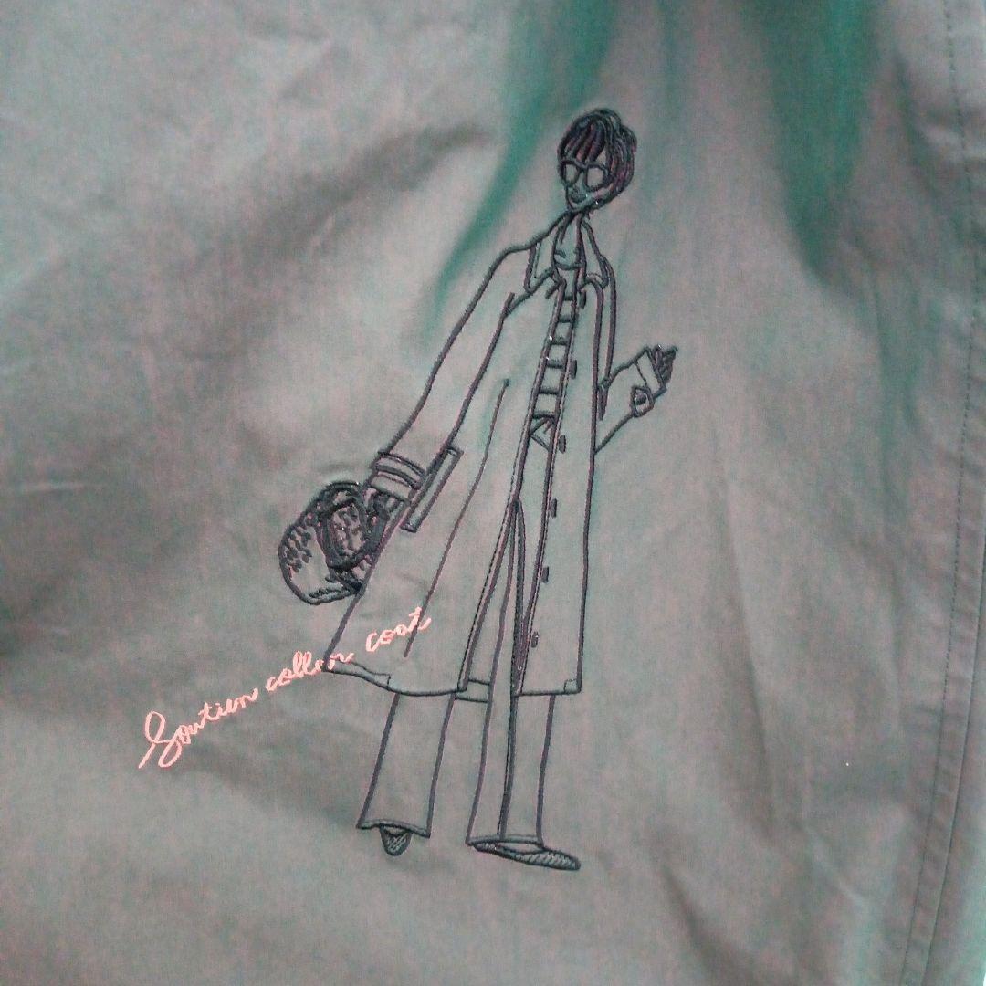 RESPEC グラン山貴 刺繍入り ロング トレンチ コート　新品