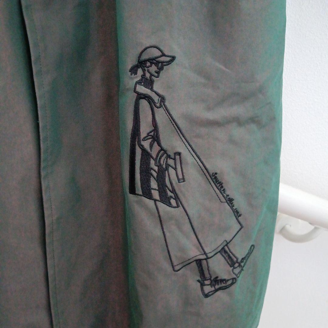 RESPEC グラン山貴 刺繍入り ロング トレンチ コート　新品