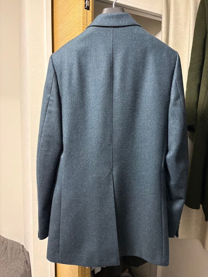 PIERRE CARDIN テーラードジャケット 青緑