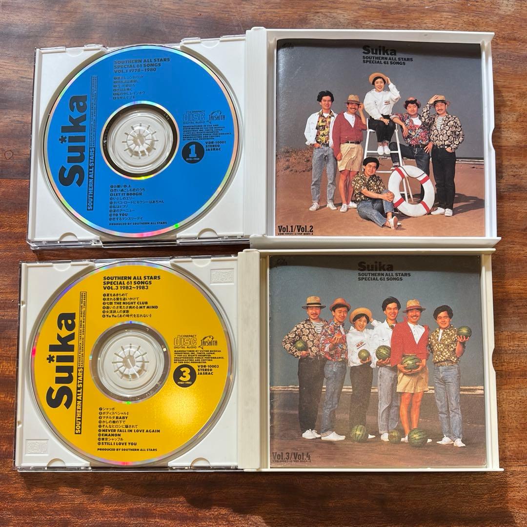 【4CD】【動作確認済】 サザンオールスターズ すいか Vol.1-4 桑田佳祐