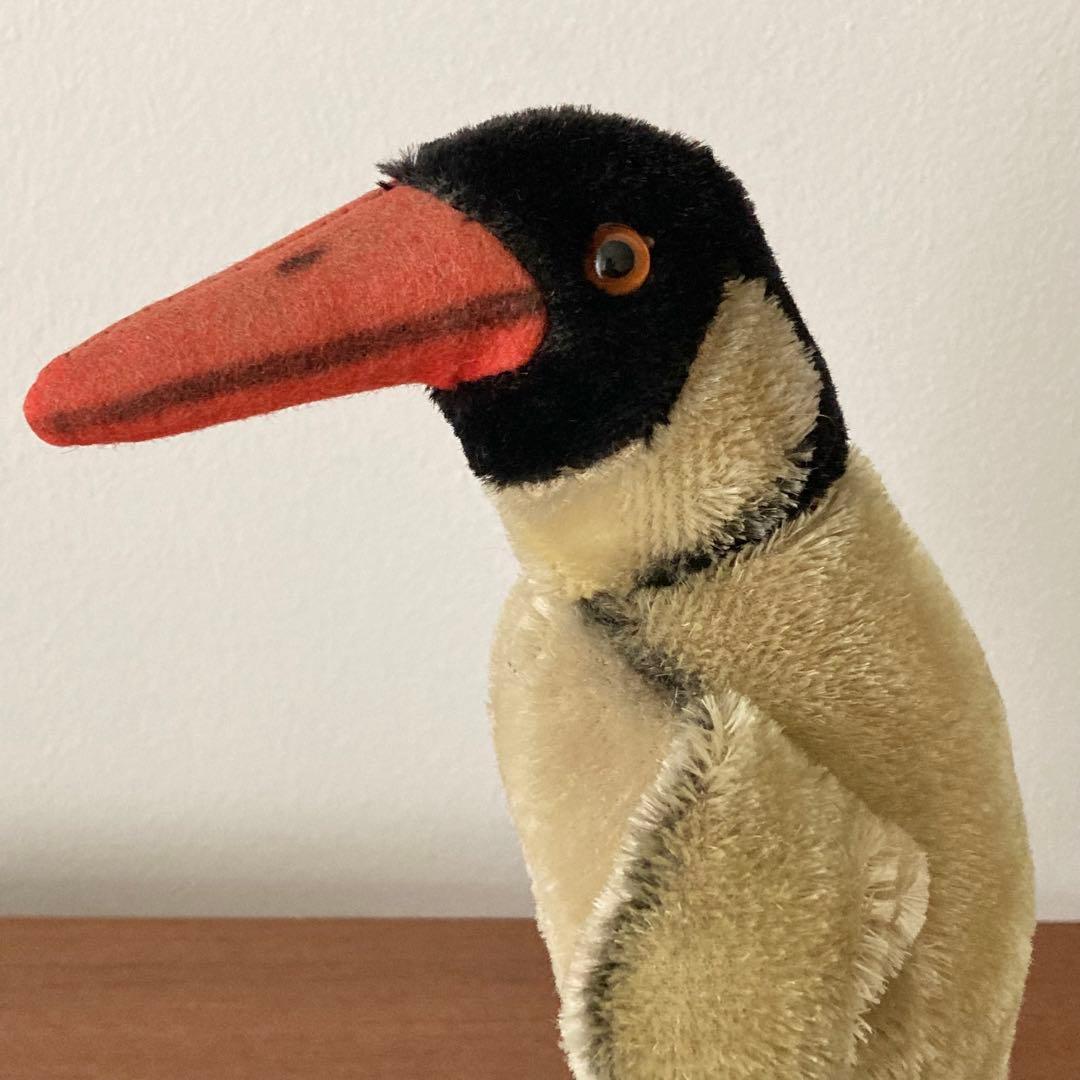 オールドシュタイフ　ペンギン　シュタイフ　ドイツ　ぬいぐるみ　ヴィンテージ