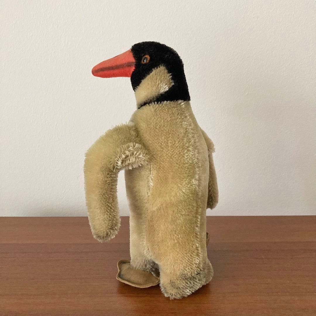 オールドシュタイフ　ペンギン　シュタイフ　ドイツ　ぬいぐるみ　ヴィンテージ