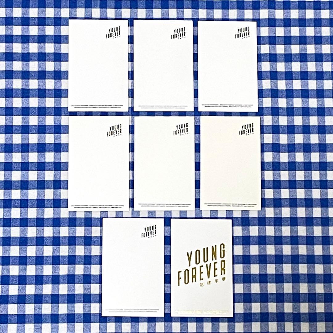 【公式】BTS(防弾少年団)young forever 花様年華　トレカ　コンプ