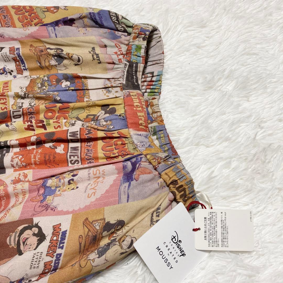 【レア】 MOUSSY × Disney 新品 L ロングスカート 受注生産商品