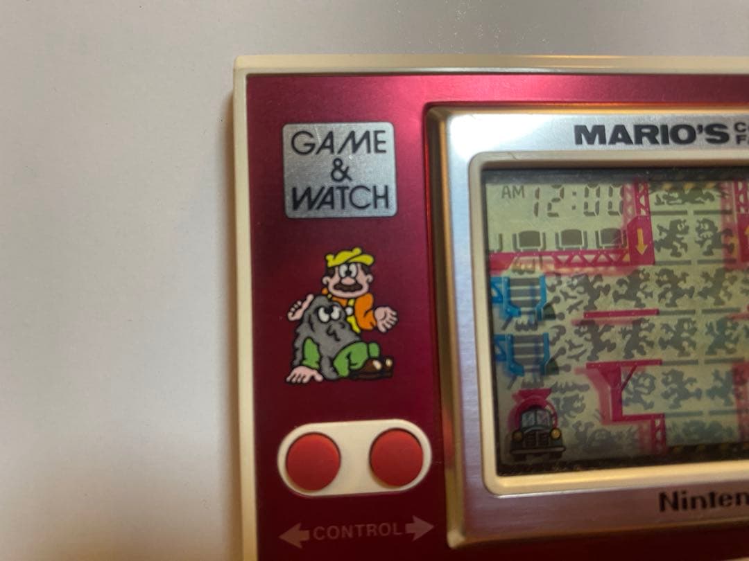 Nintendo 任天堂　ゲームウォッチ　マリオズセメントファクトリー