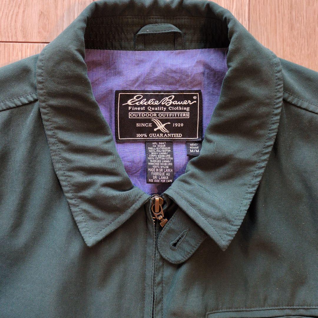 Eddie Bauer ダークグリーン ジャケット M