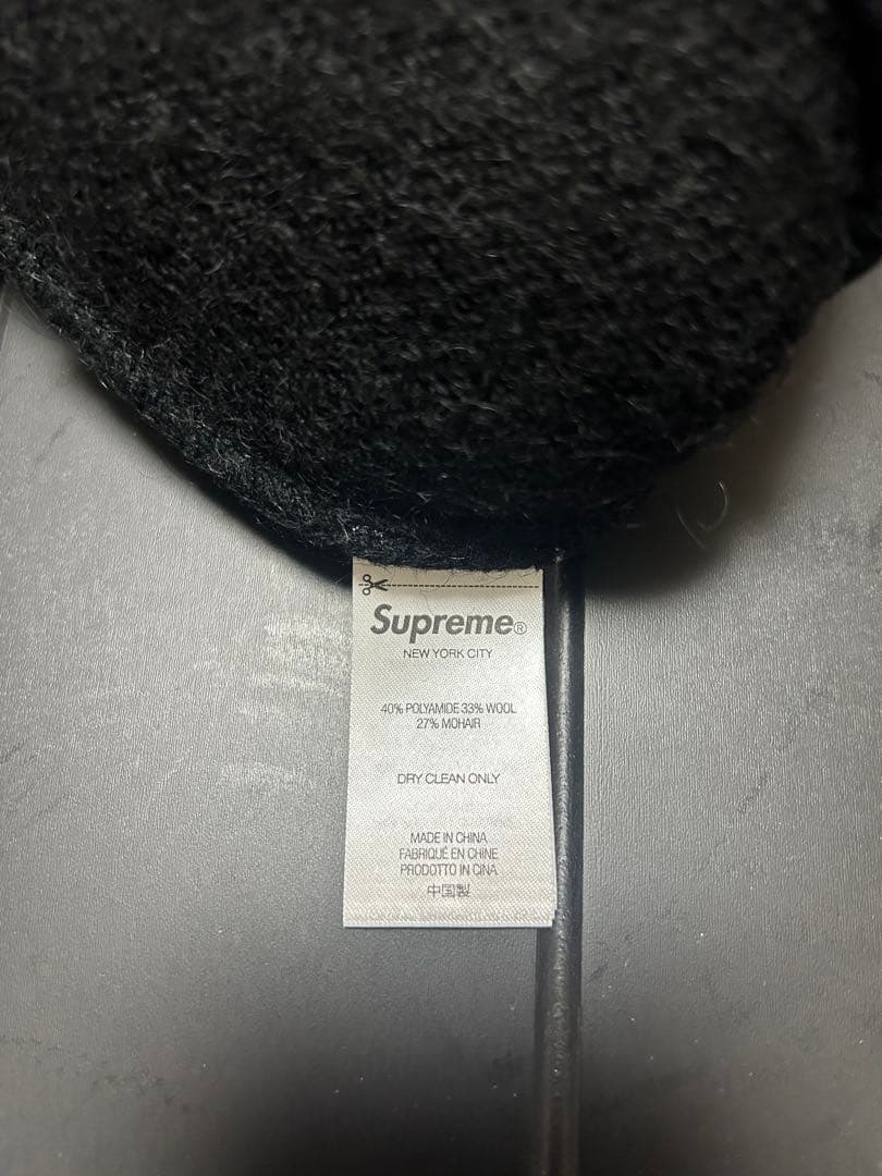 Supreme モヘアビーニー　シュプリーム