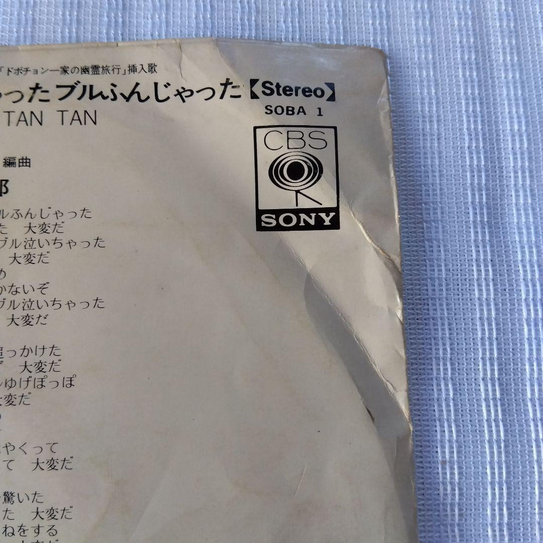 ドボチョン一家の幽霊旅行　レコード