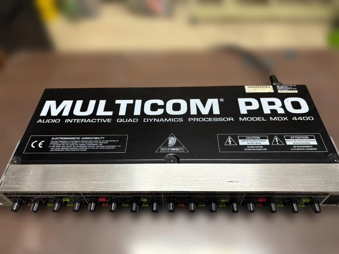 MULTICOM PRO MDX 4400 ダイナミックプロセッサー