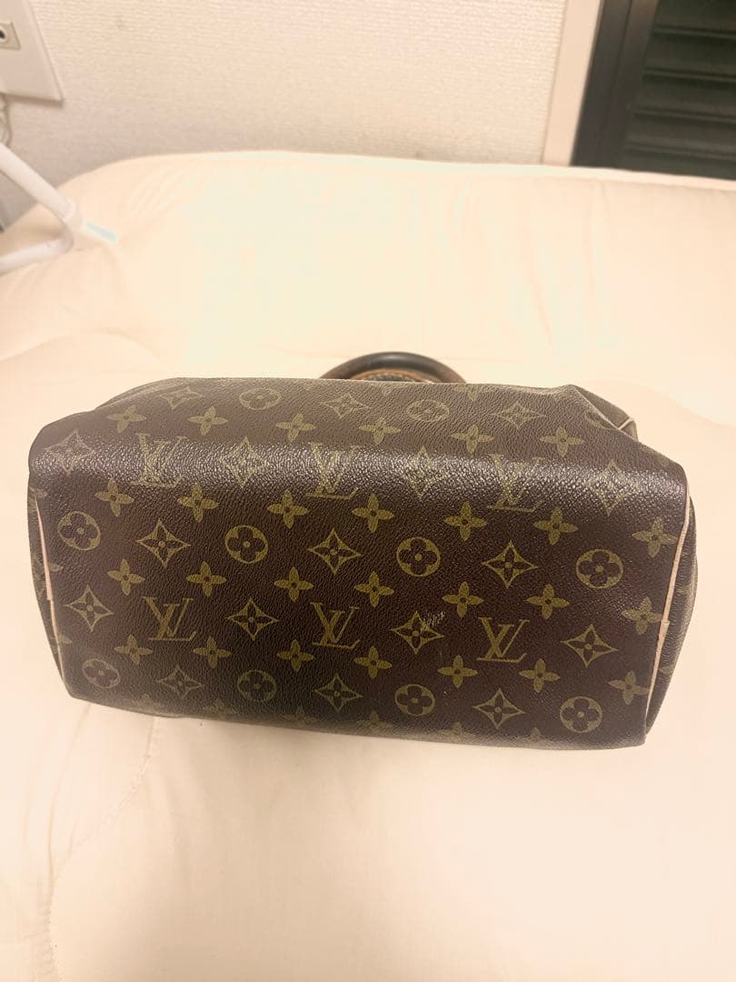 Louis Vuitton モノグラムキャンバスのブラウンハンドバッグ