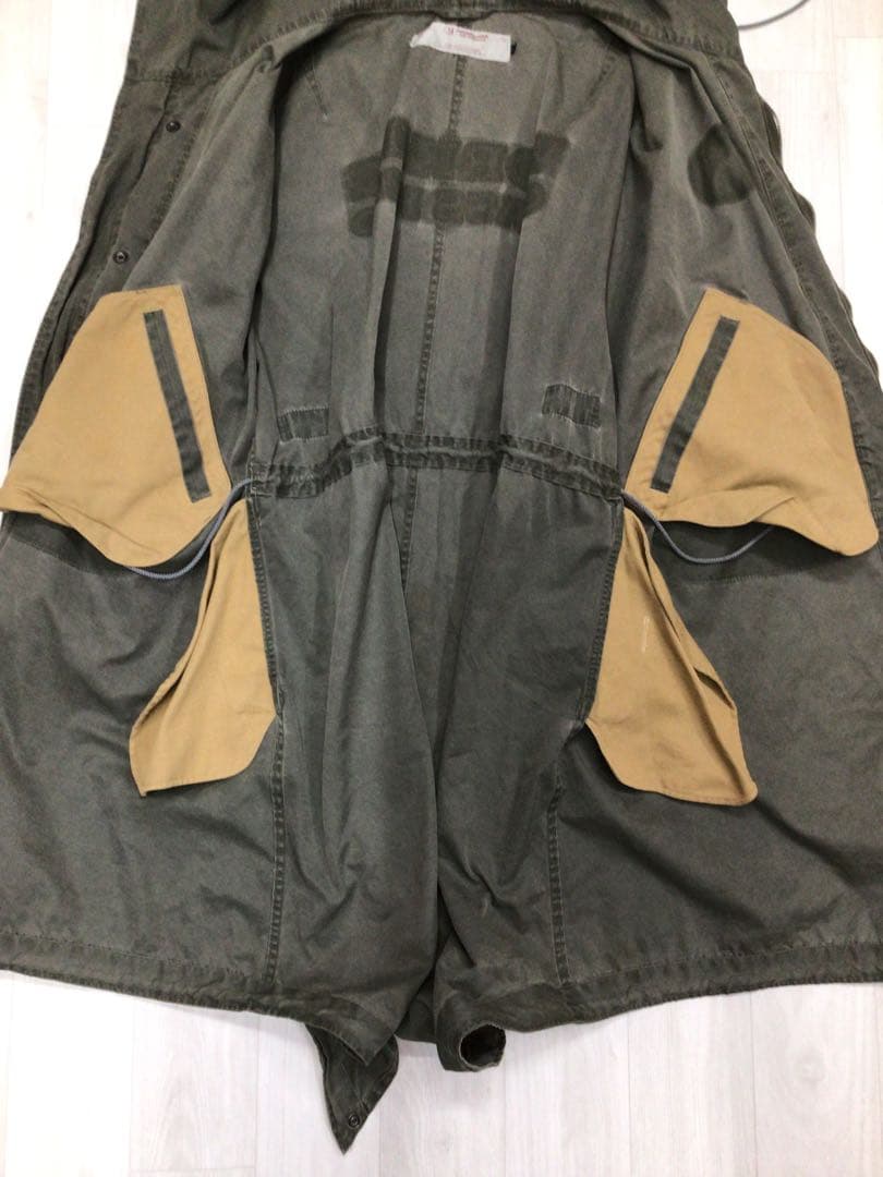 UNDERCOVER RELIEF MODS COAT　6904