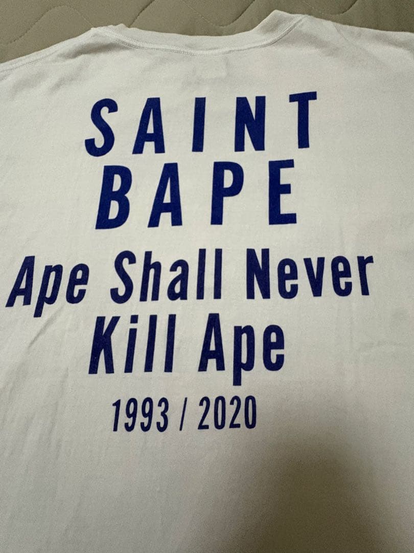 トップス SAINT Mxxxxxx x A BATHING APE Skull Tee