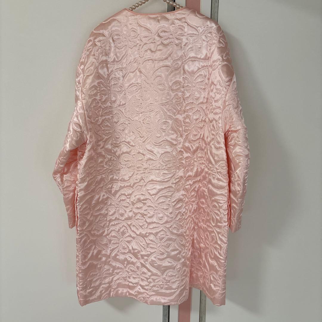 最終値下げ　Christian Dior ノーカラーサテンコート