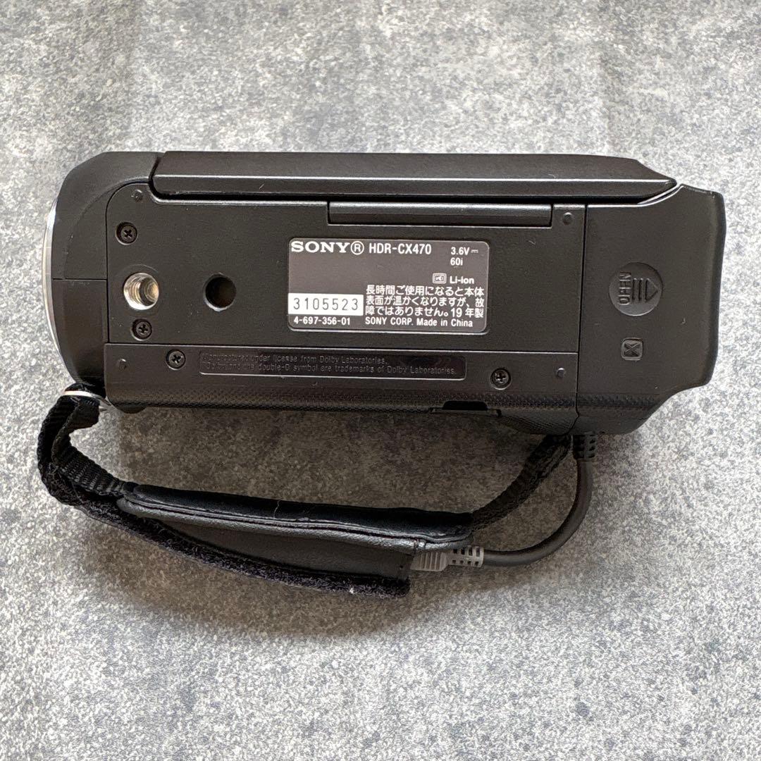 美品　SONY HDR-CX470 ビデオカメラ本体