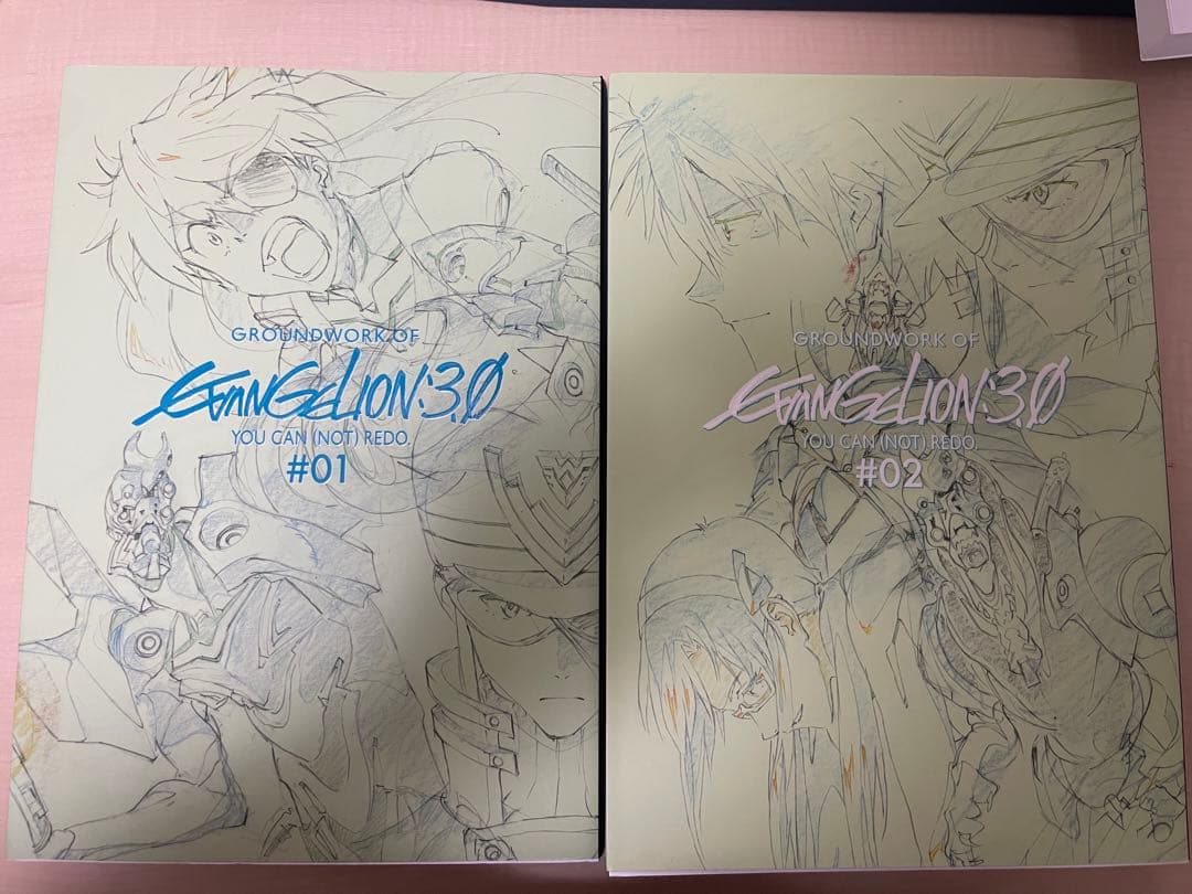 ヱヴァンゲリヲン新劇場版:序破Q 原画集　5冊セット