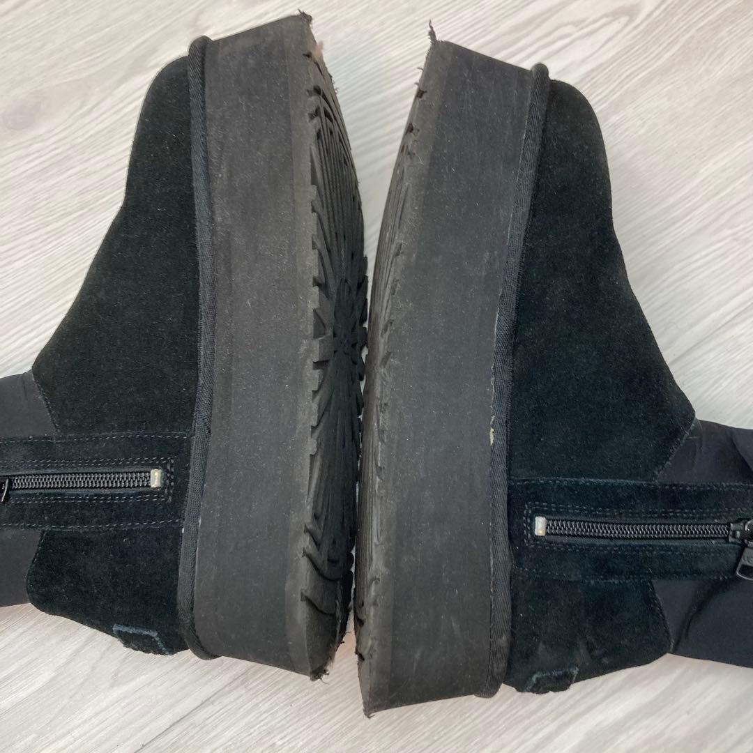 UGGクラシックディッパー 厚底ムートンブーツ 24cm