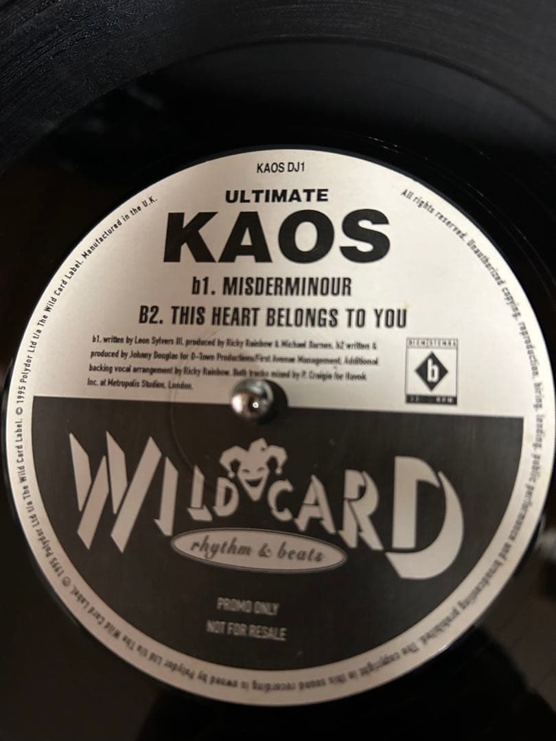 ULTIMATE KAOS 8TRACKS E.P レアpromo