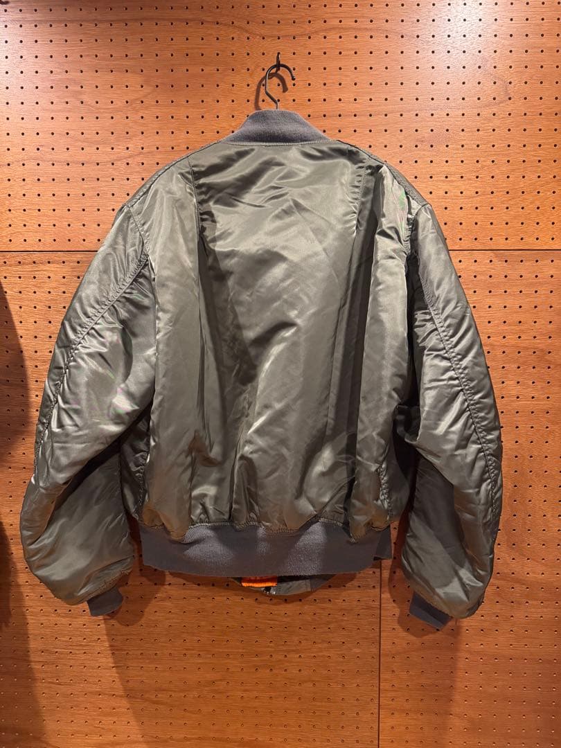 MA-1 ALPHA フライトジャケットUSA製'00s XXL セージグリーン