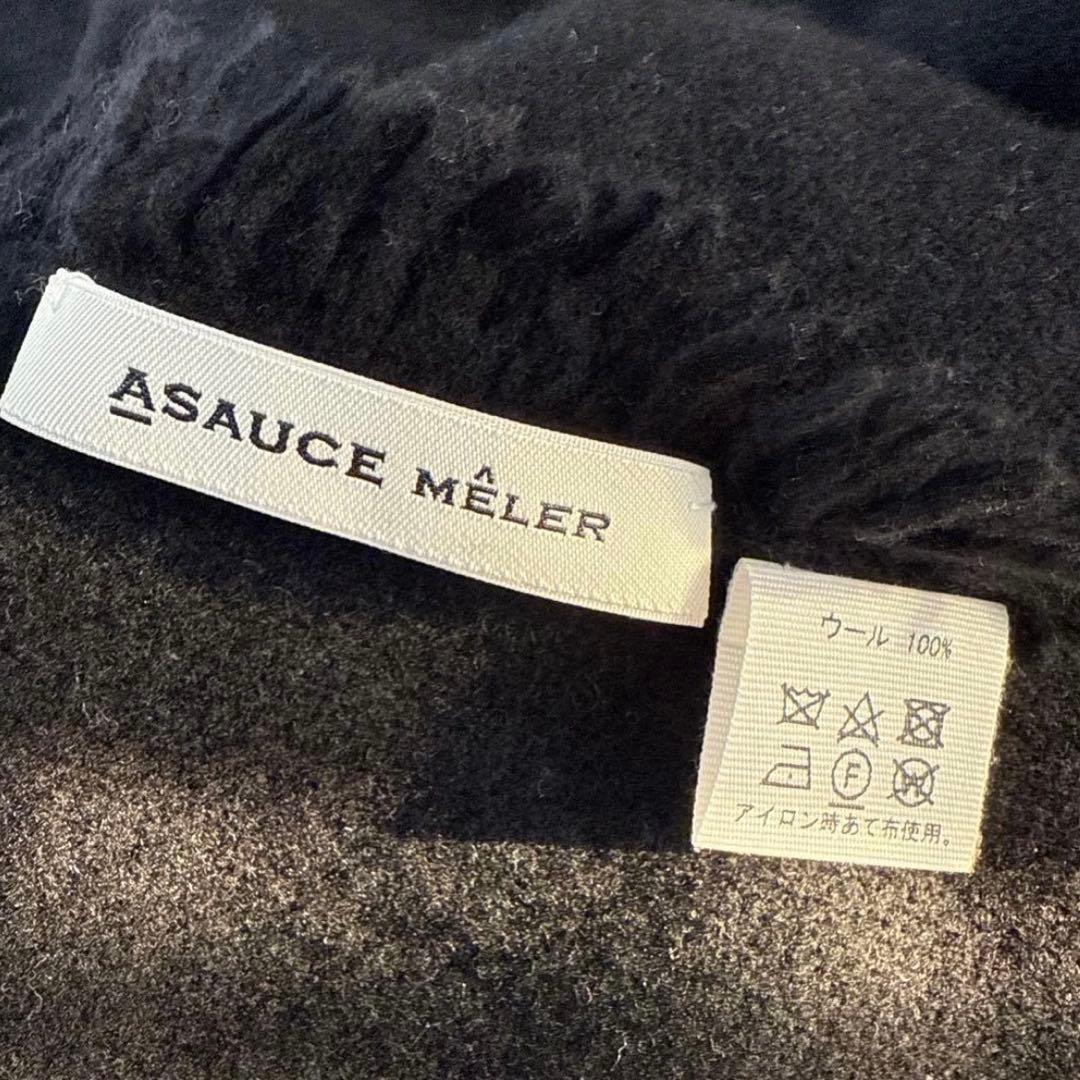 も*た様 ASAUCE MELER 大判ストール　ウール100%
