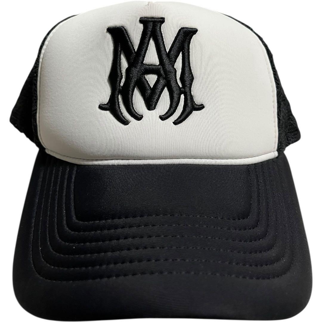 現行モデル 超美品 AMIRI MA Logo Trucker Cap