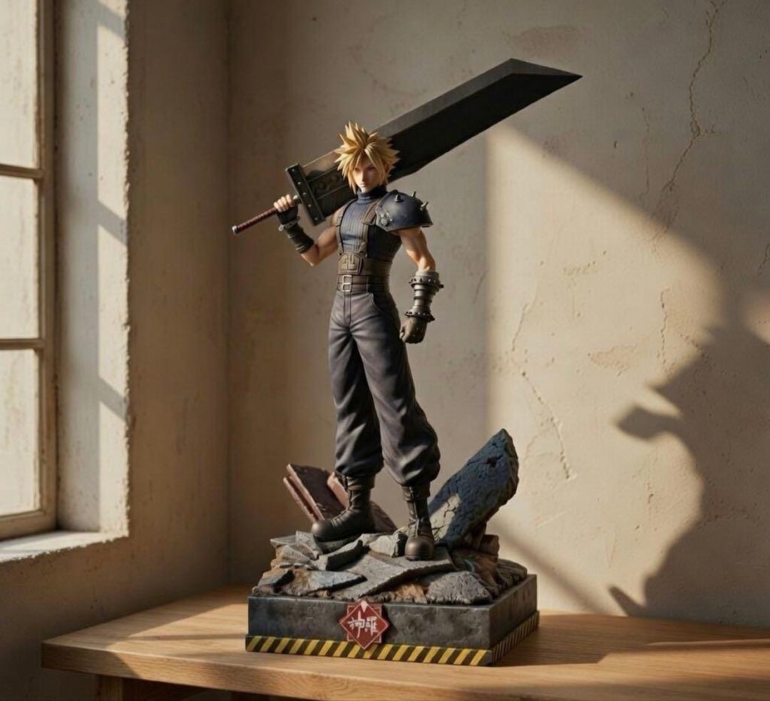 クラウド　ガレージキット　未塗装未組立　ファイナルファンタジー7 FF7 ガレキ