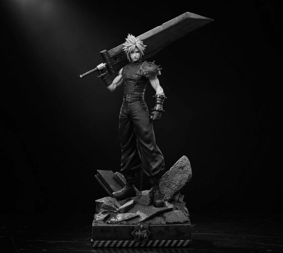 クラウド　ガレージキット　未塗装未組立　ファイナルファンタジー7 FF7 ガレキ
