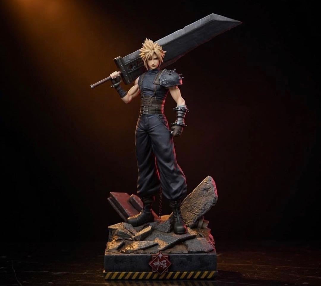 クラウド　ガレージキット　未塗装未組立　ファイナルファンタジー7 FF7 ガレキ