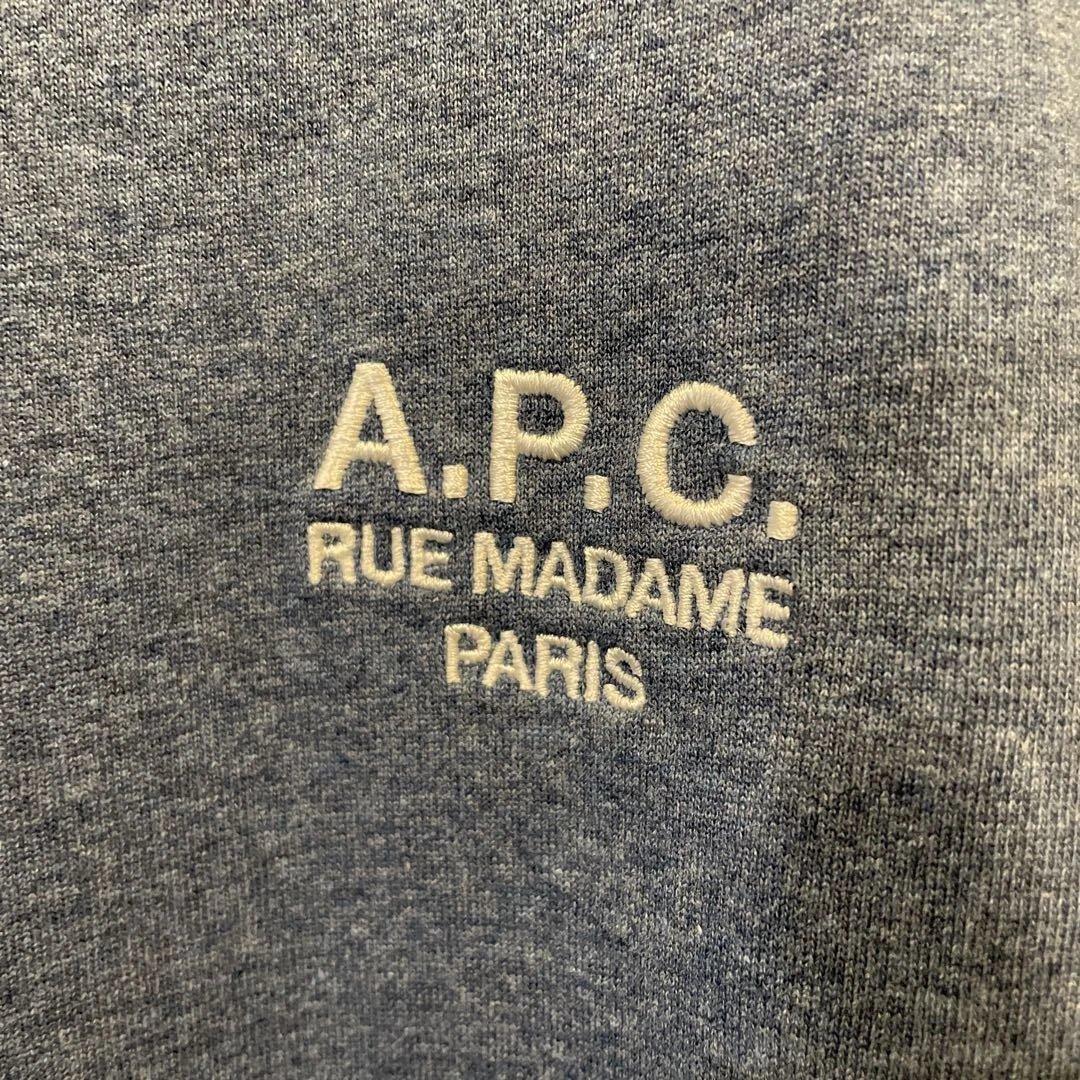＜A.P.C.＞スタンダード RUE MADAME Tシャツ　COBALT L