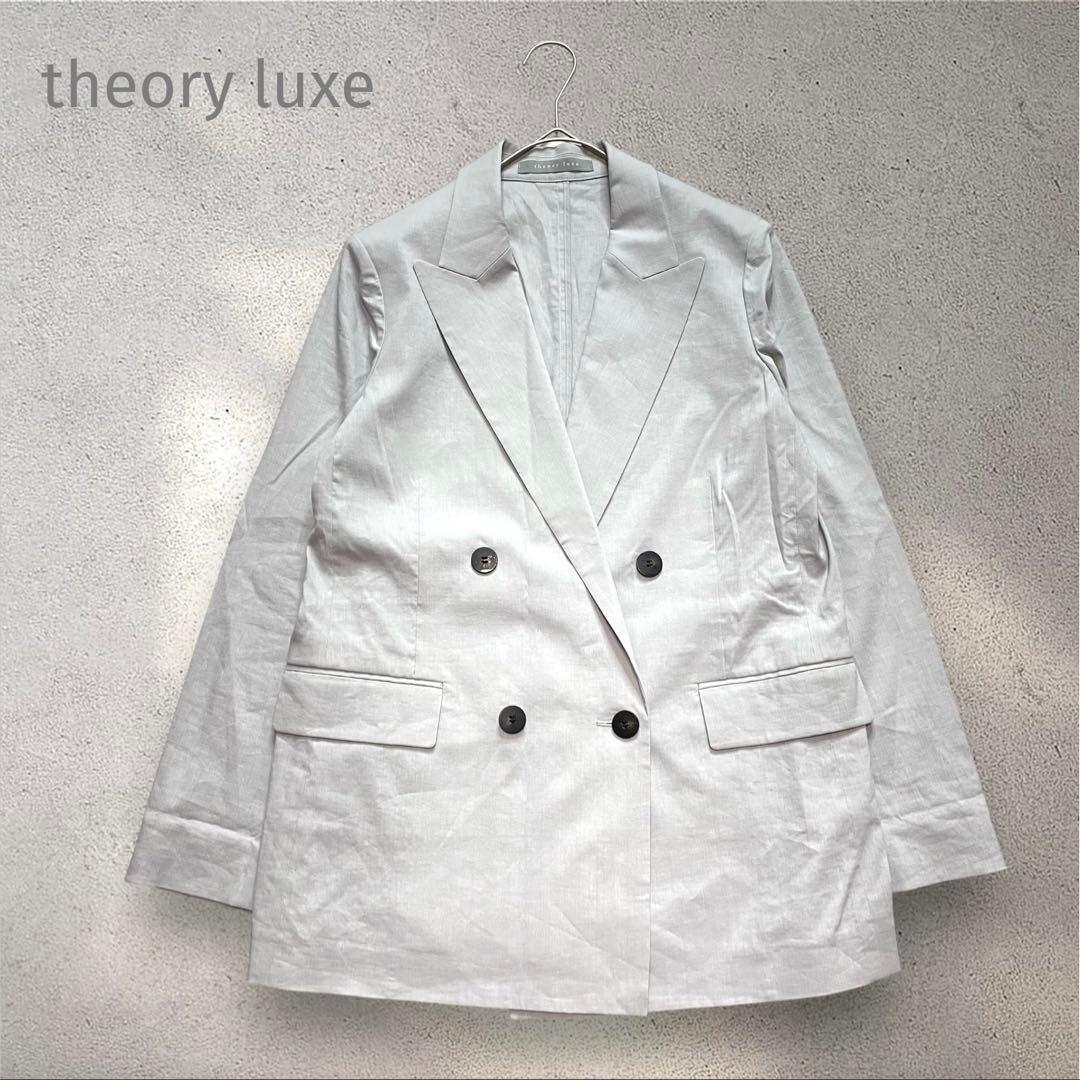 美品✨theory luxe CRISP LINEN DEBBY NL 24SS