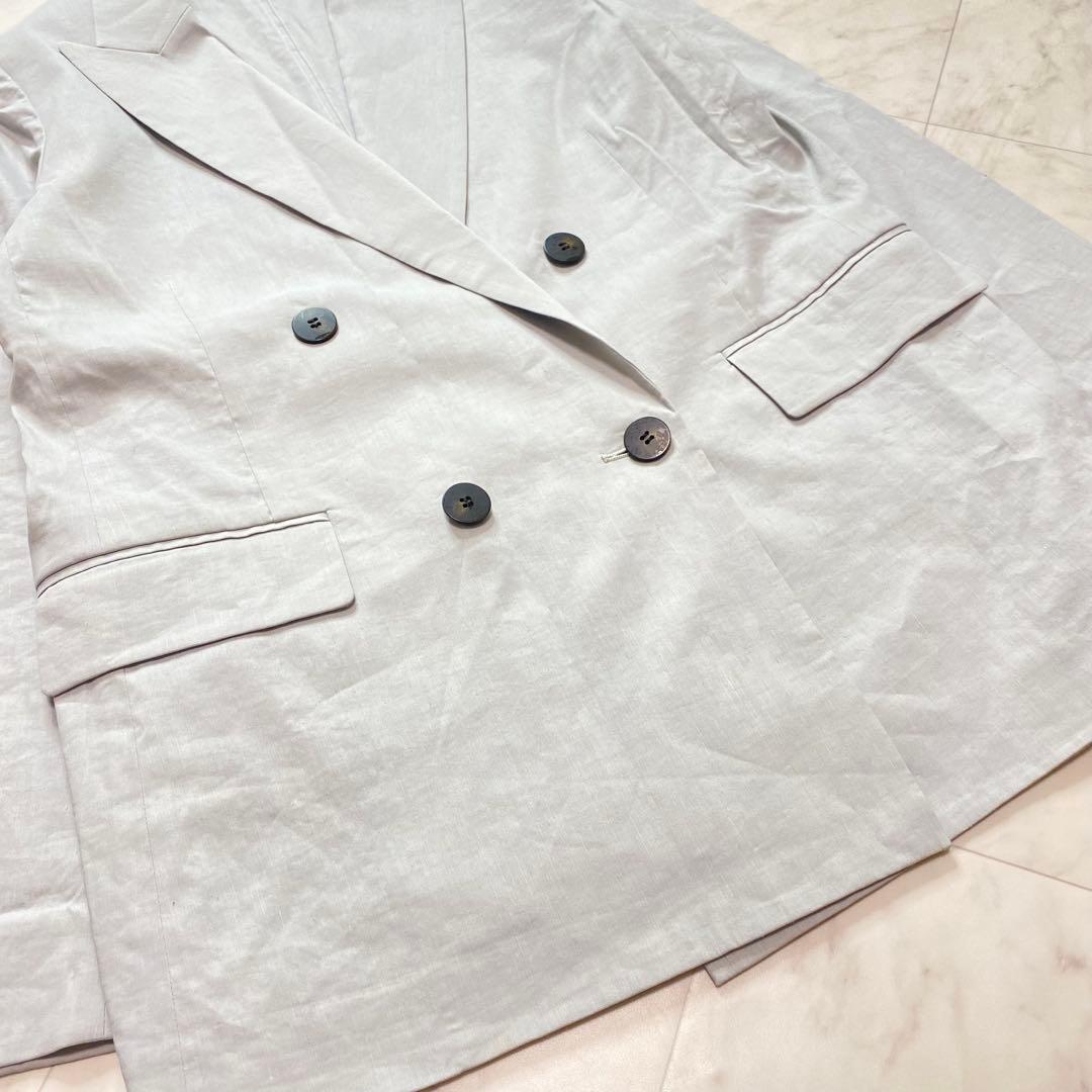 美品✨theory luxe CRISP LINEN DEBBY NL 24SS