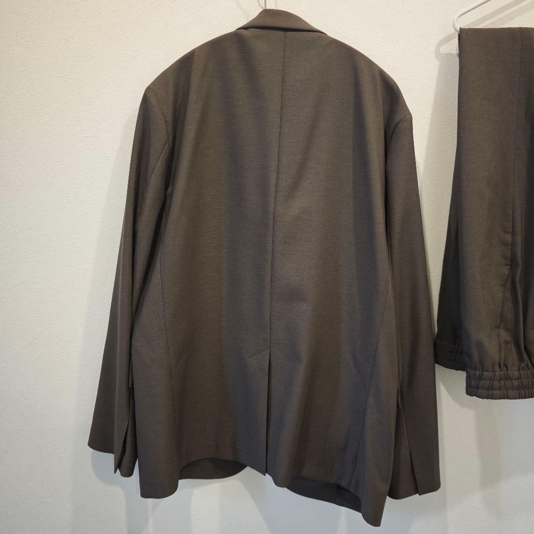 UNIQLO C 感動ジャケットL＆パンツM セットアップ ダークブラウン
