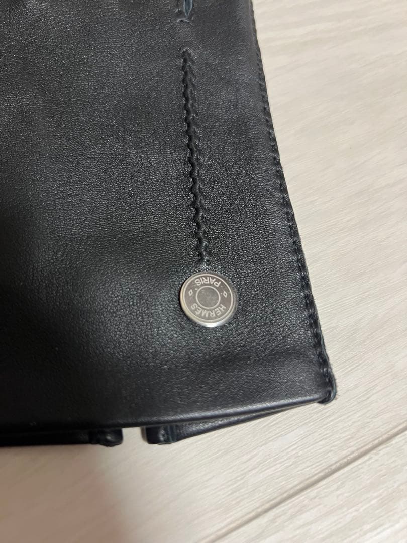 【未使用品】HERMES エルメス ラムスキン レザーグローブ サイズ8
