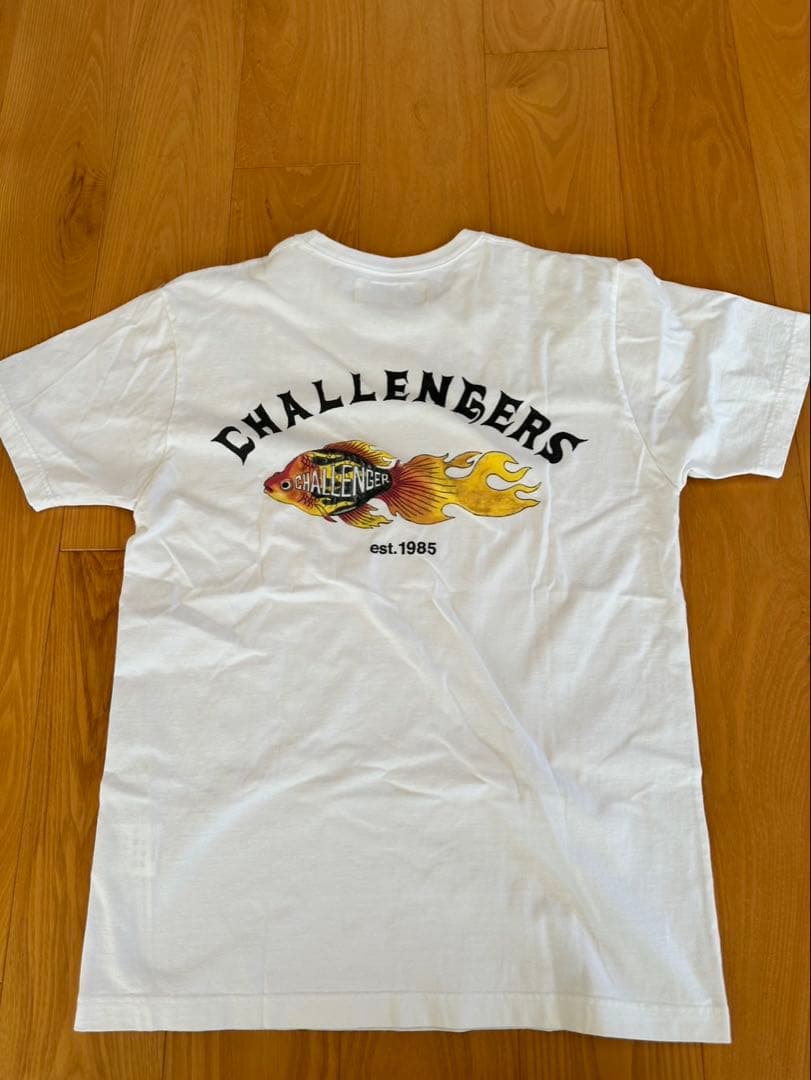 【美品】CHALLENGER / FLAME FISH TEE