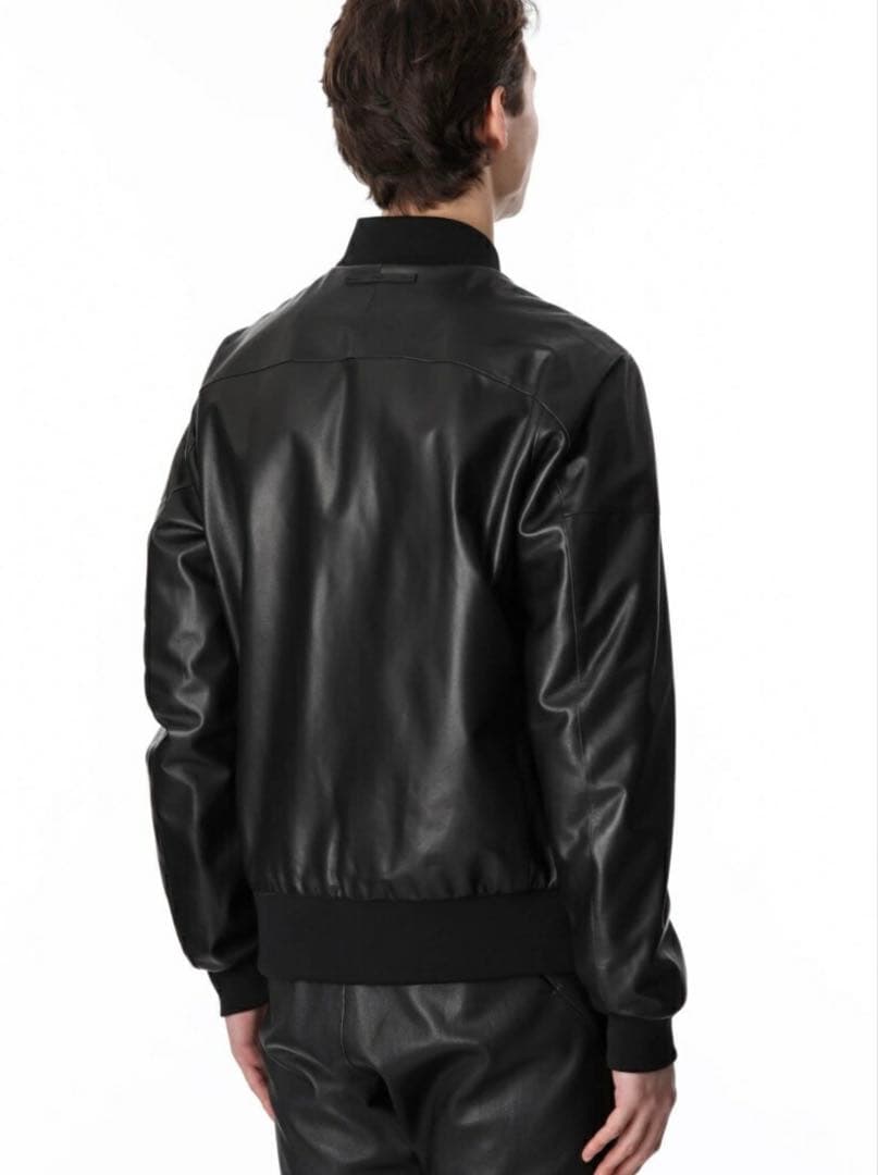 ジャケット・アウター ATTACHMENT LAMB LEATHER MA-1 AB12-225