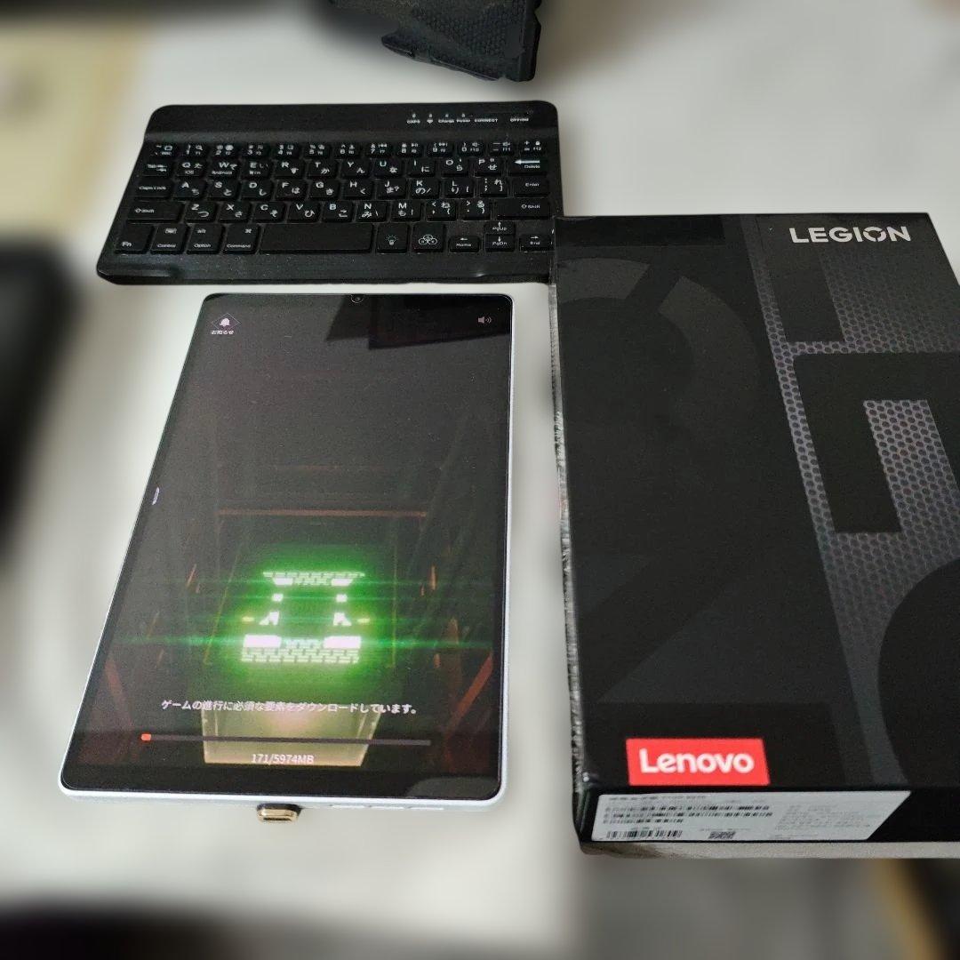 Lenovo Y700 Gen4　ホワイト 本体 + キーボード、ケース