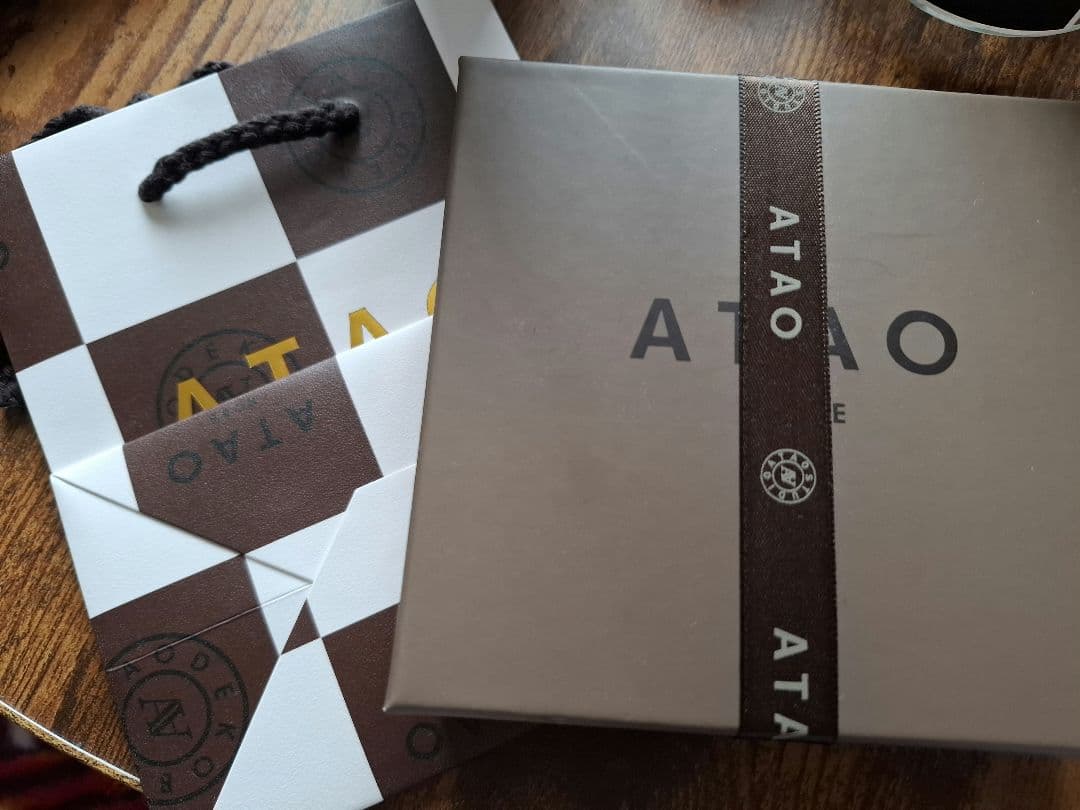 ATAO アタオ ロトロ　財布 キャメル